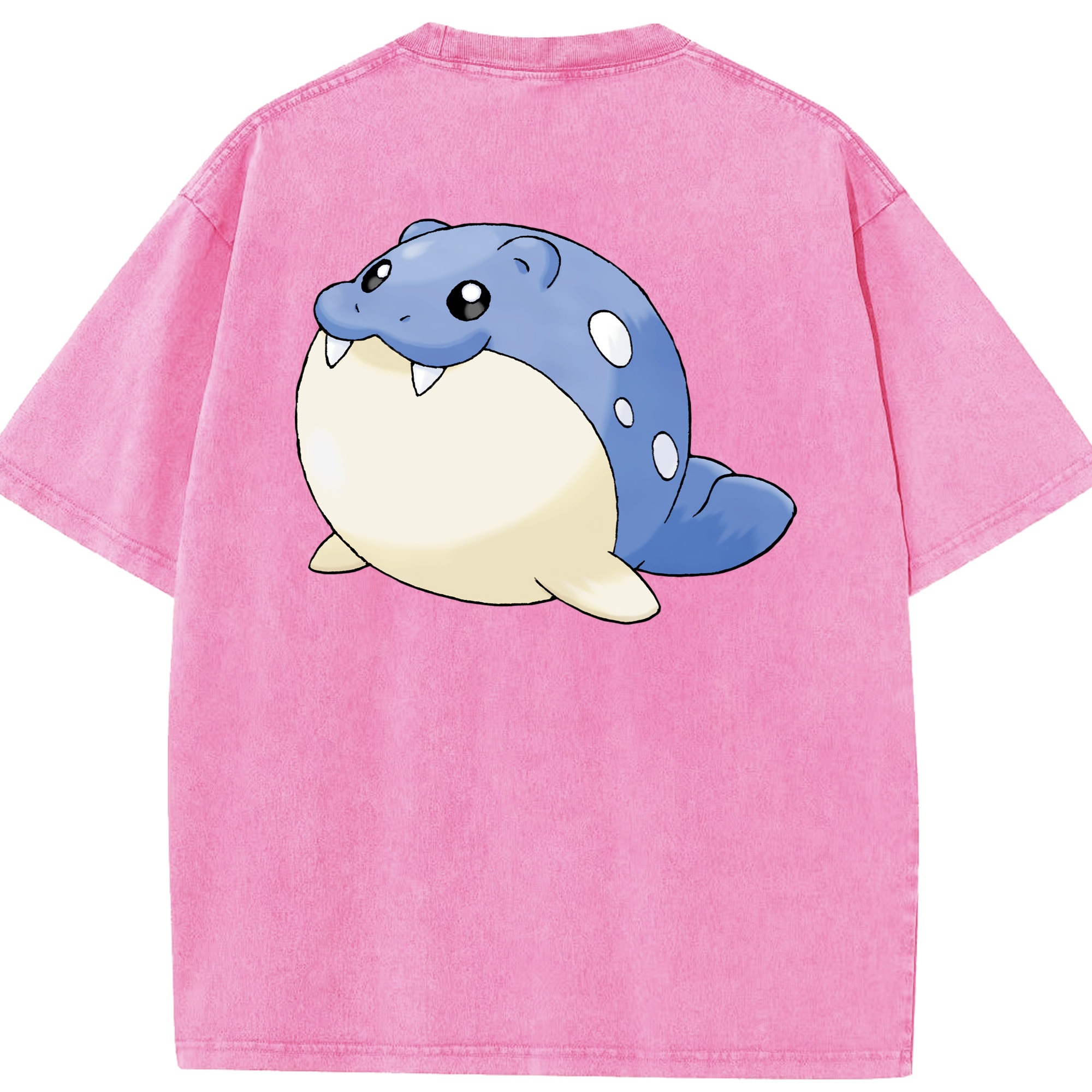 （画像用） ポケットモンスター Pokémon 綿100% ヴィンテージ風 半袖Tシャツ（背面プリント）